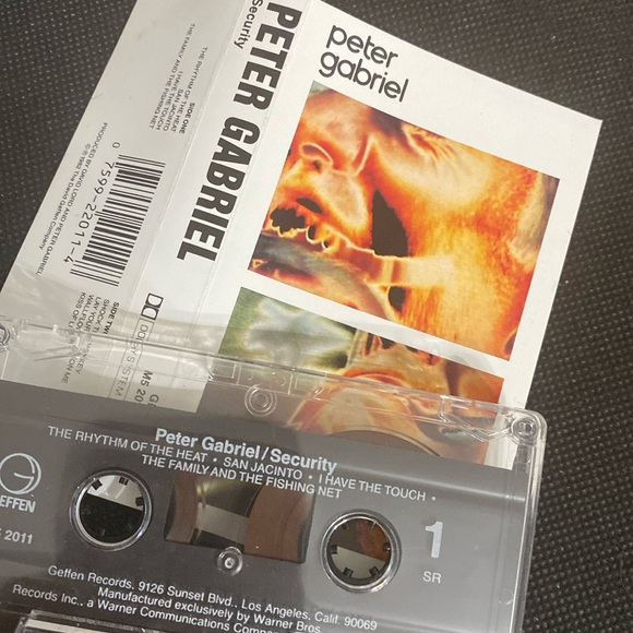 Vintage classic 82’s cassette tape-Peter Gabriel: Security - Picture 3 of 6